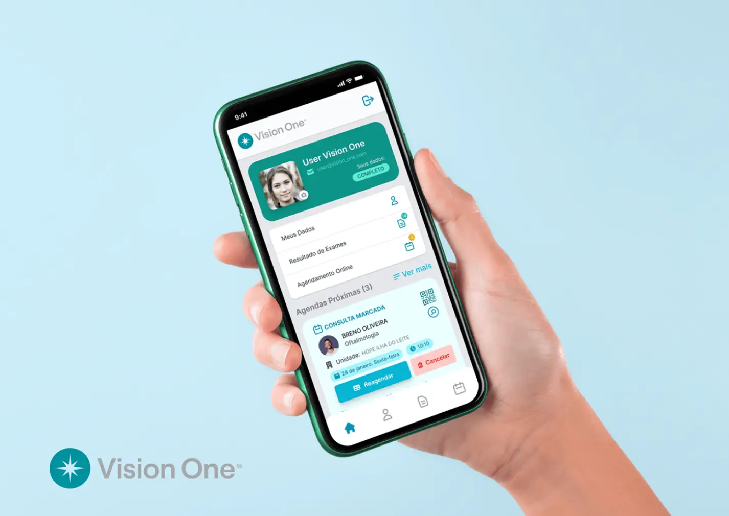 Vision One — Portal do Paciente